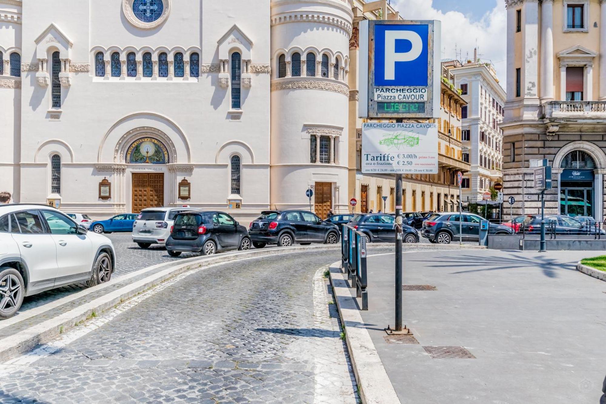 Attico Nel Cuore Di Roma Con Box Privato Per Auto Eksteriør bilde